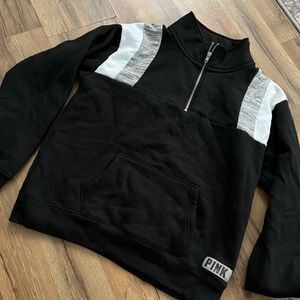 Victoria secret pink quarter zip